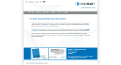 Desktop Screenshot of indimant.biz