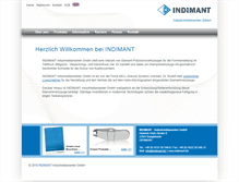 Tablet Screenshot of indimant.biz